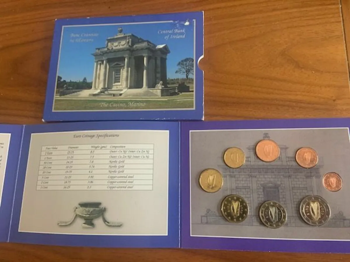 Central Bank of Ireland- Casino Coin Set - Image 1