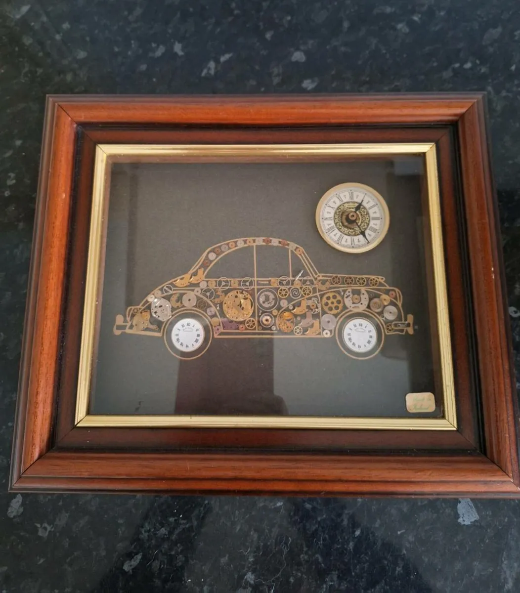 Box framed car clock - Image 1