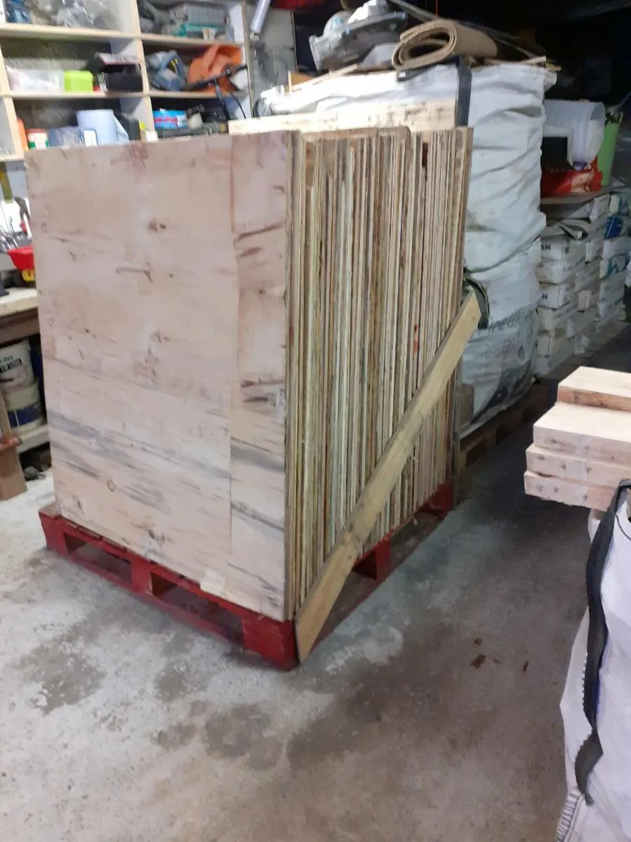 Used plywood