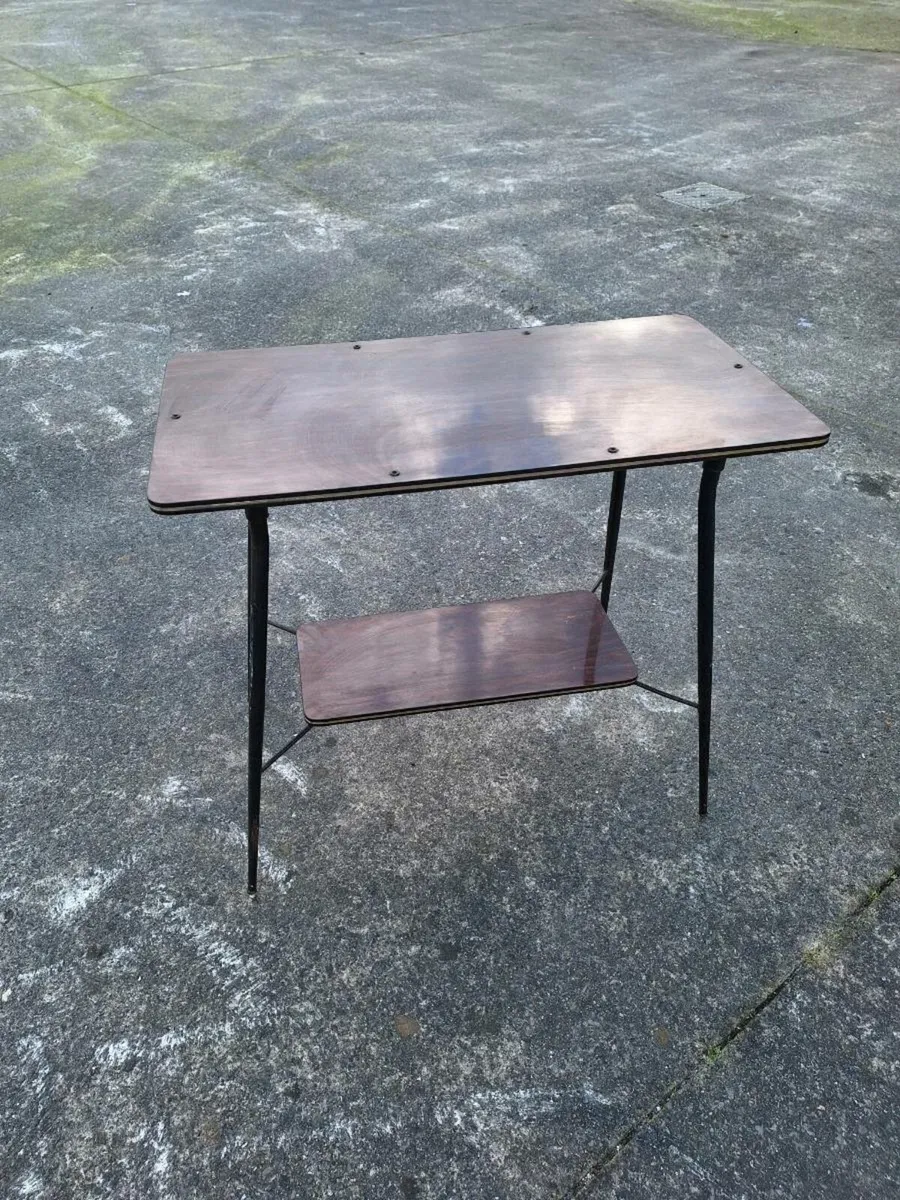 Vintage retro side table - Image 1