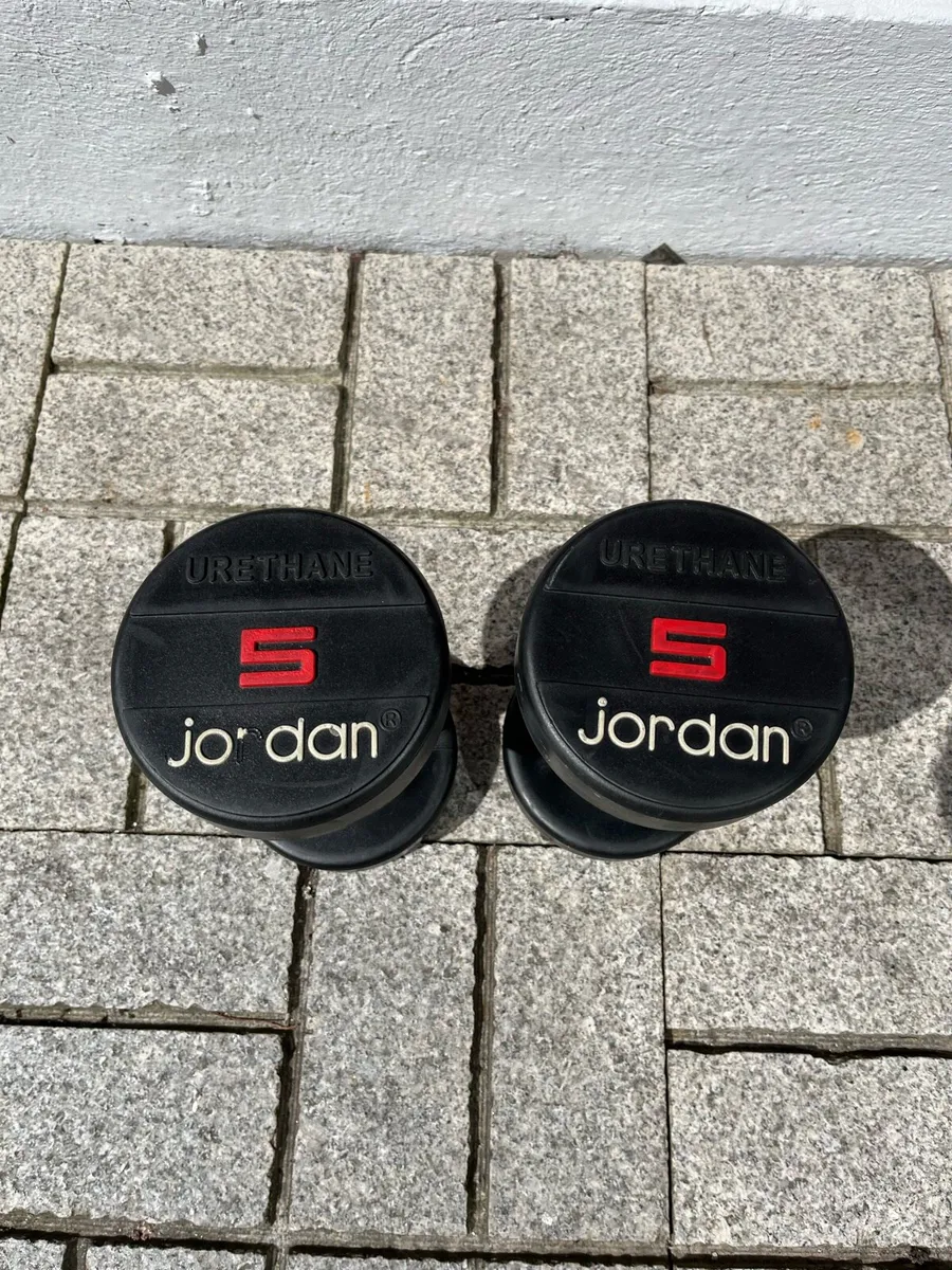 2x5kg jordan dumbbells - Image 1