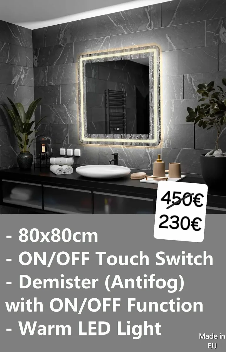 LED Bathroom Mirror - Image 1