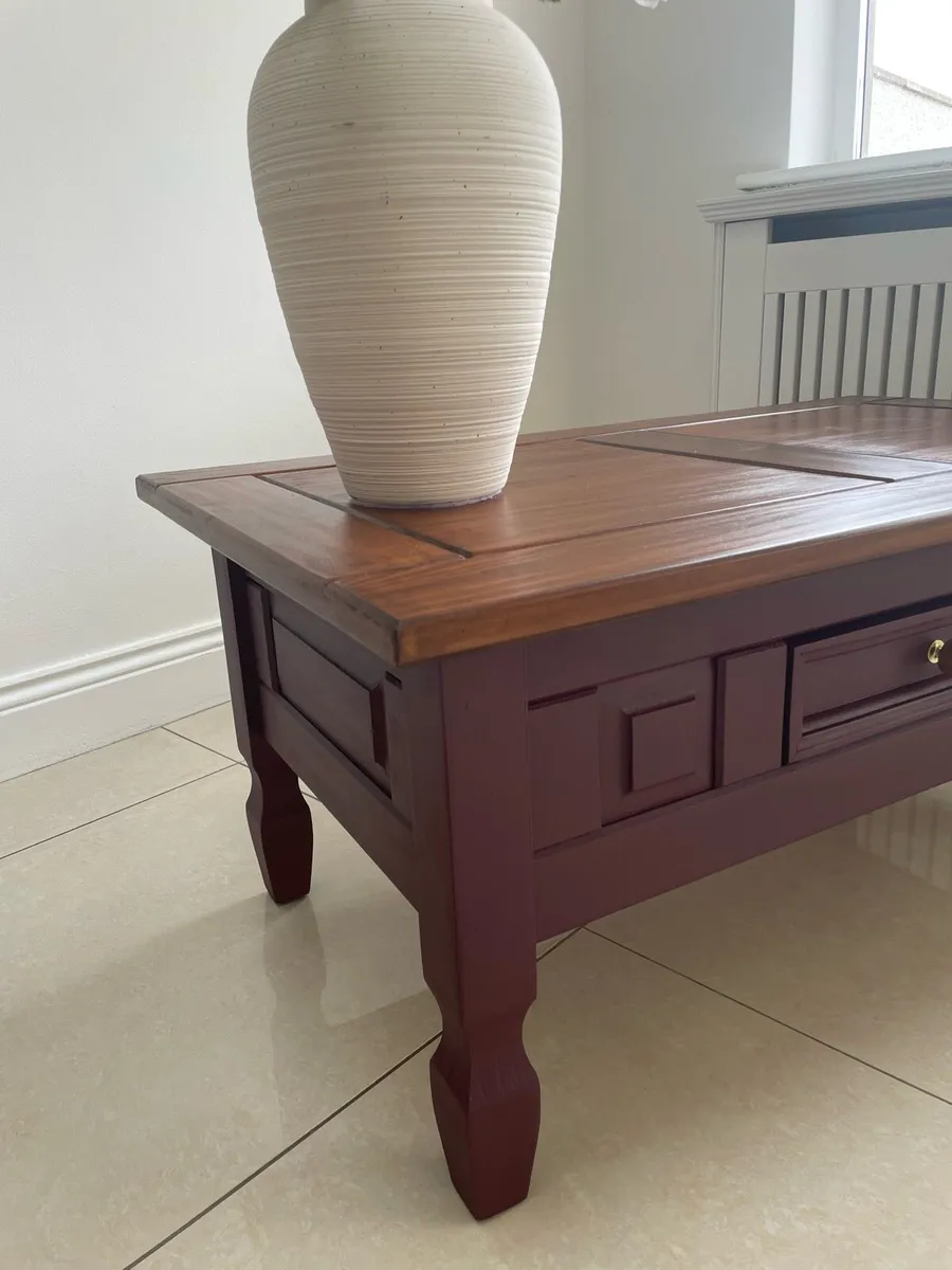 Solid wood coffee table - Image 3