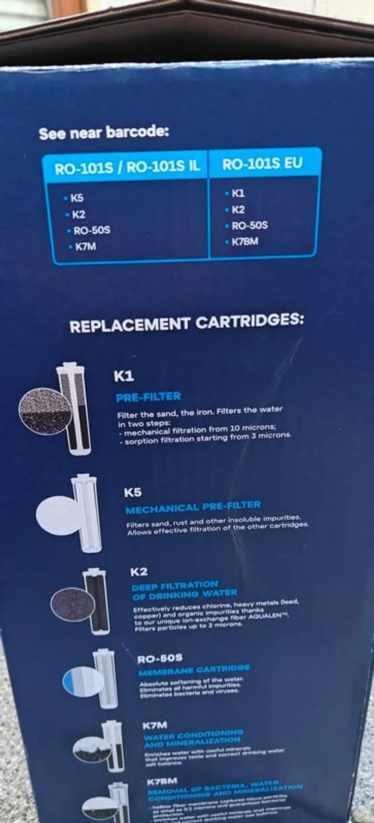 Aquaphor RO-101S Reverse Osmosis Drinking Water System (Electricity / Electric pump not required) - Image 2