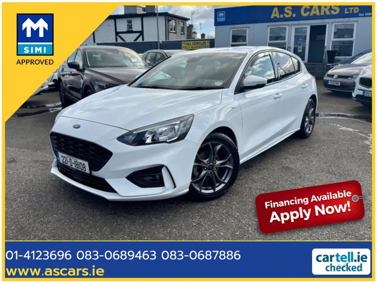 Ford Focus St-line Edition 5DR 1.0t Petrol - Image 1