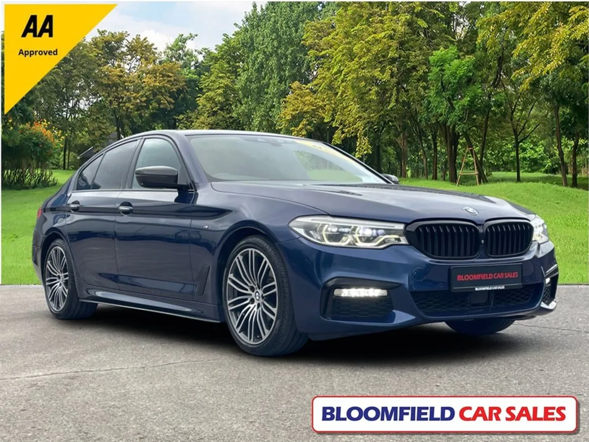 BMW 5 Series M-sport 520D  Auto// Huge Spec  Low - Image 1