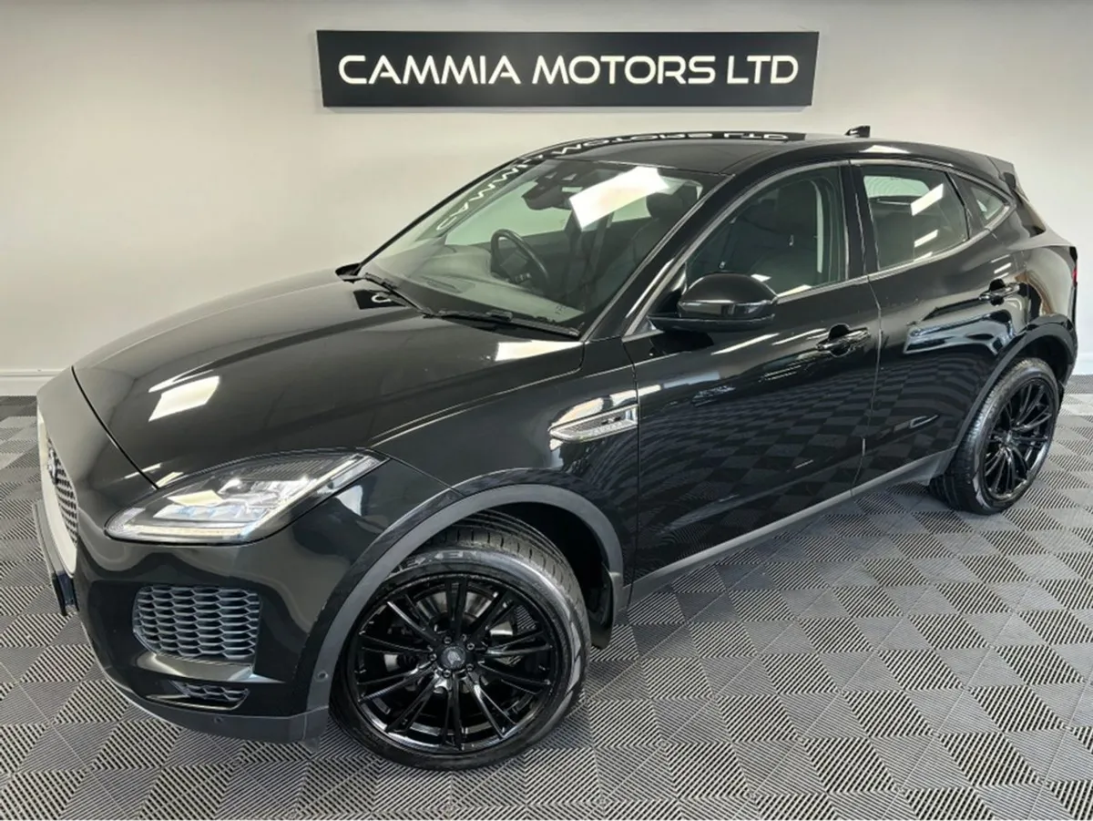 Jaguar E- PACE Jaguar E Pace 2.0d Auto black Leat - Image 2