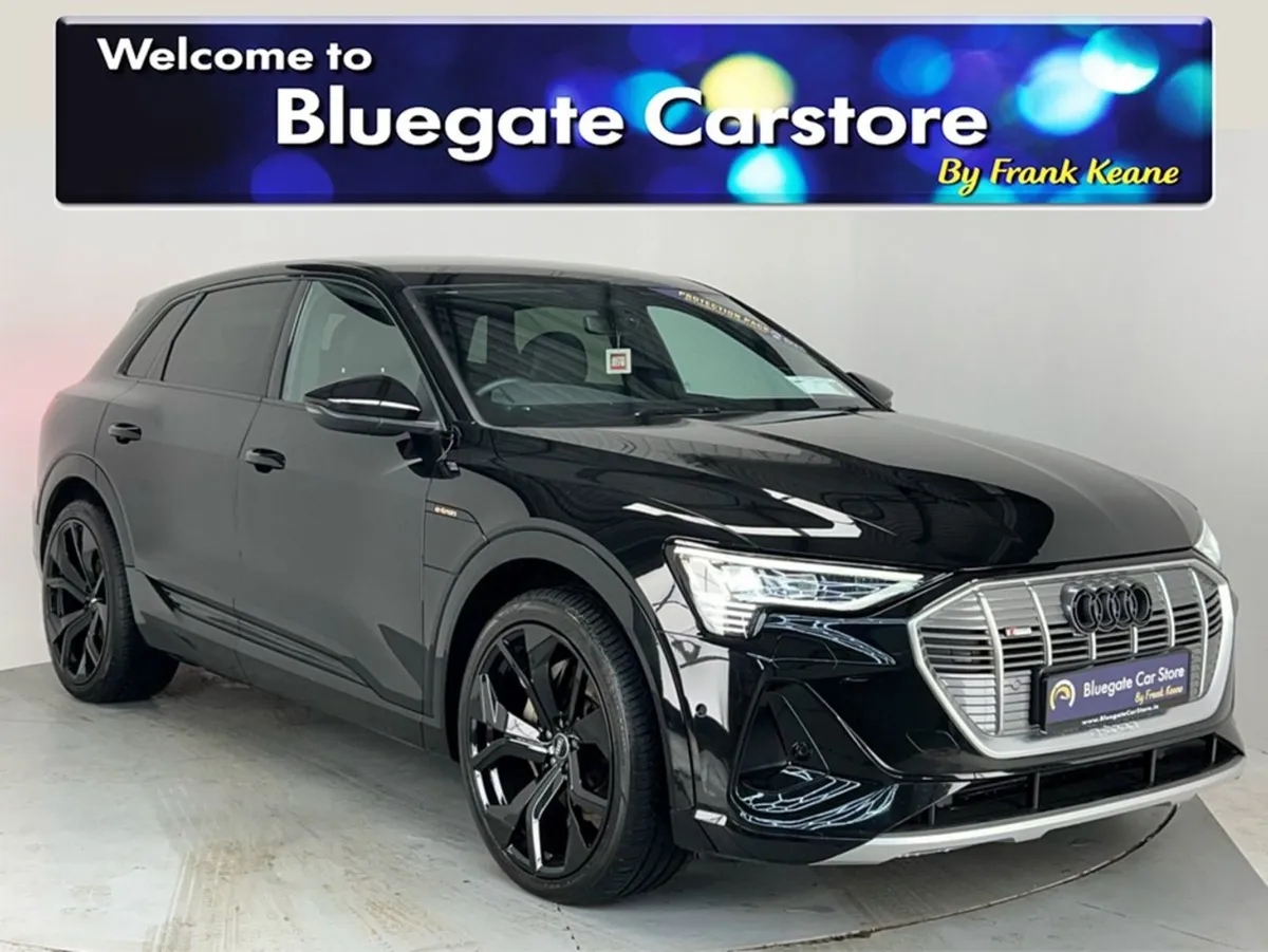 Audi E-Tron S Line Quattro 55 black Leather S Lin - Image 1