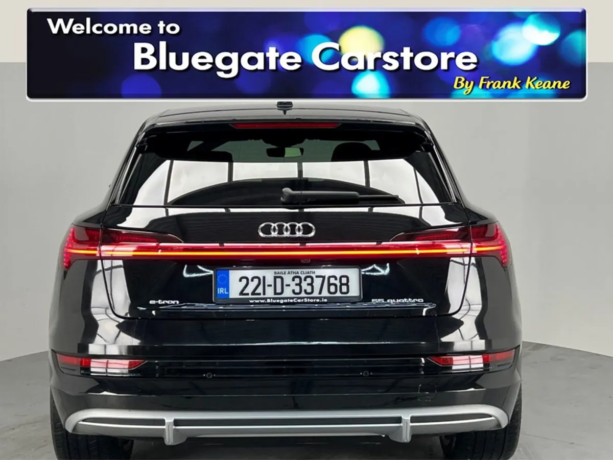 Audi E-Tron S Line Quattro 55 black Leather S Lin - Image 4