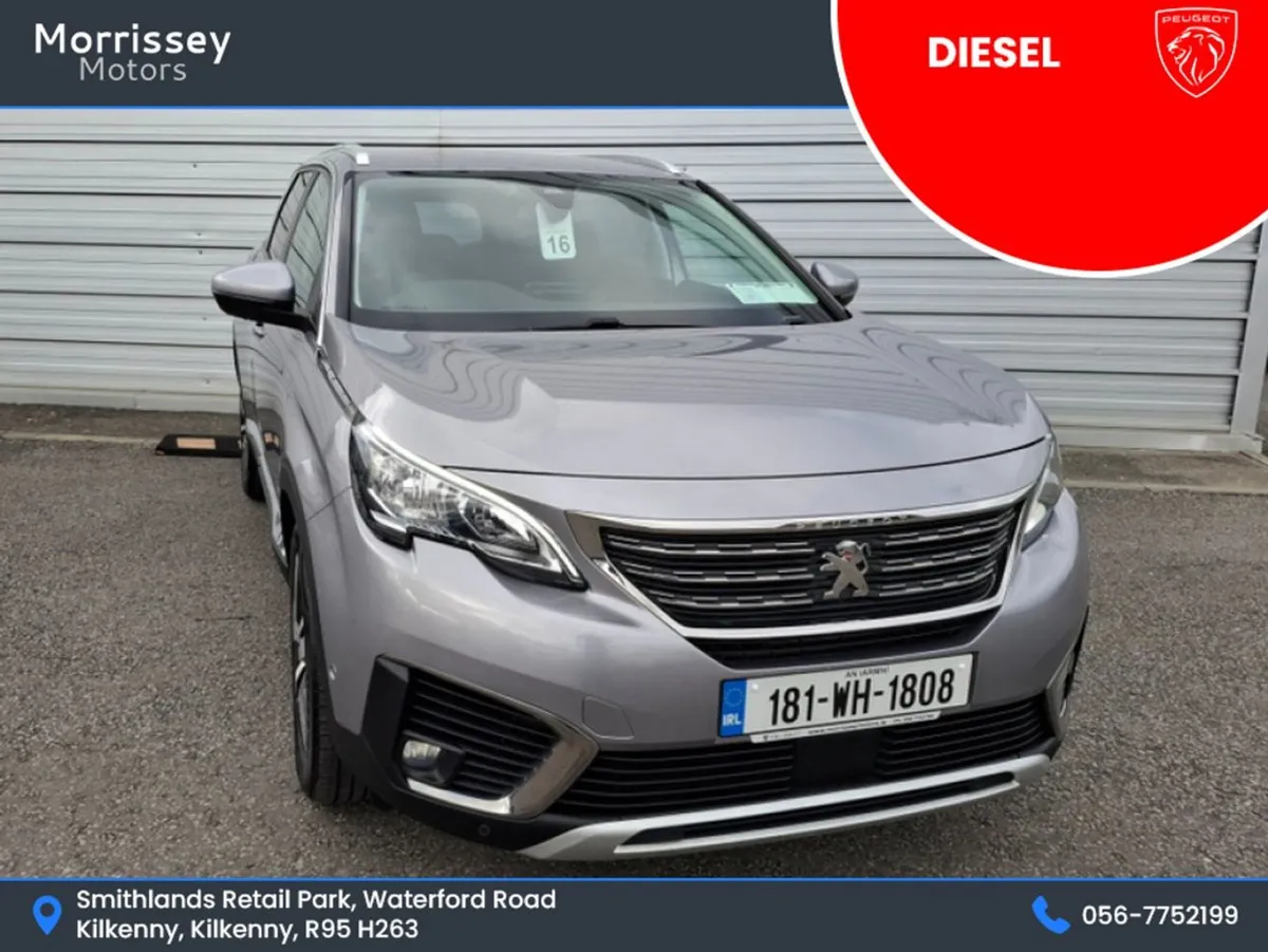 Peugeot 5008 1.6 HDI Blue 120 Allure 5DR 120BHP - Image 1