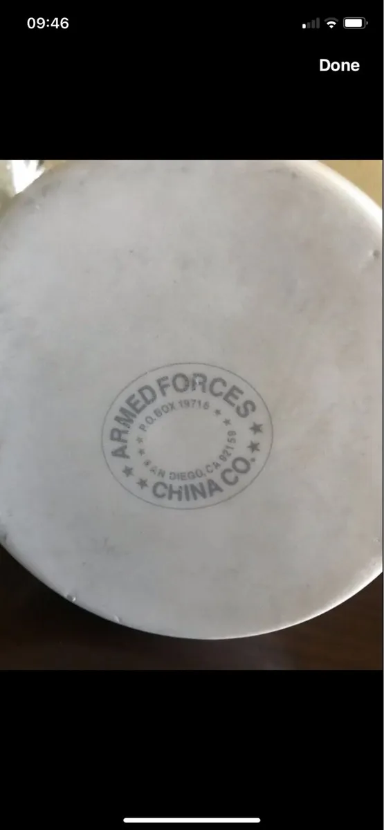 Vintage J.F.K .Ship Coffee Mug - Image 4