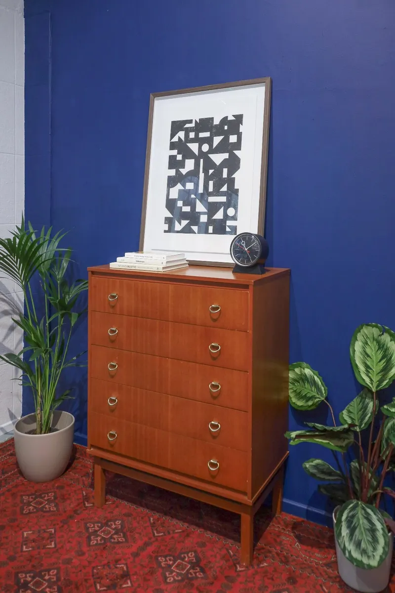 Mid Century Furniture Tallboy - Image 2