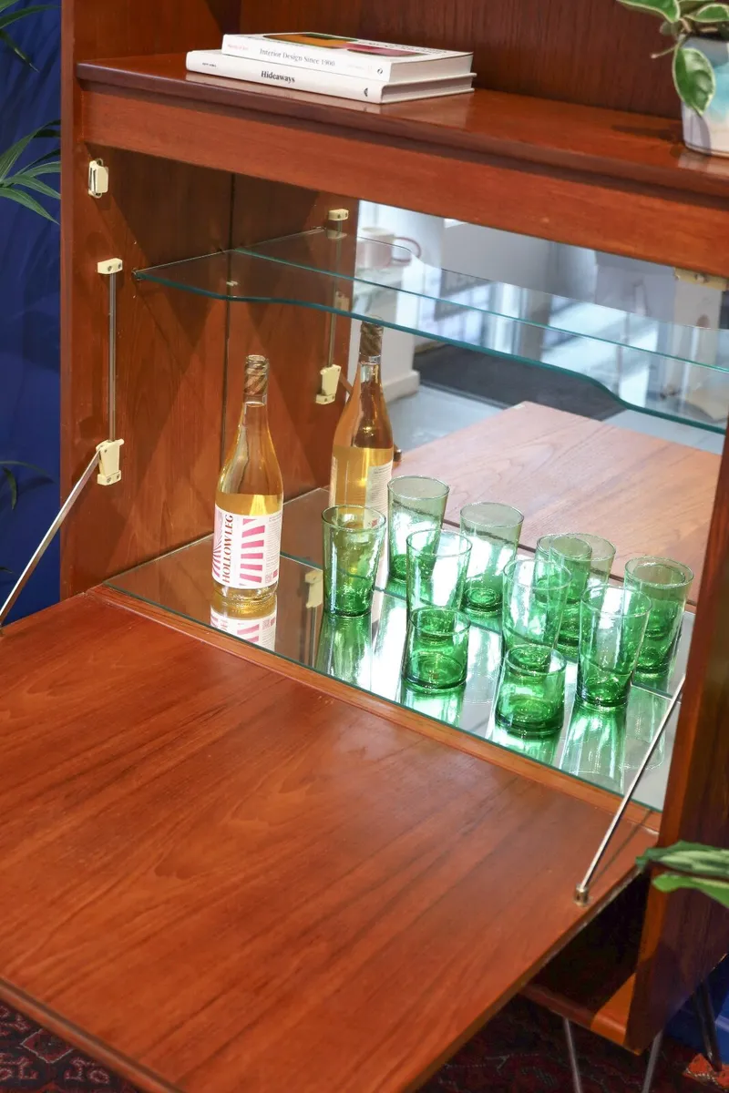 Mid Century Furniture Fresco Cocktail Cabinet - Image 2