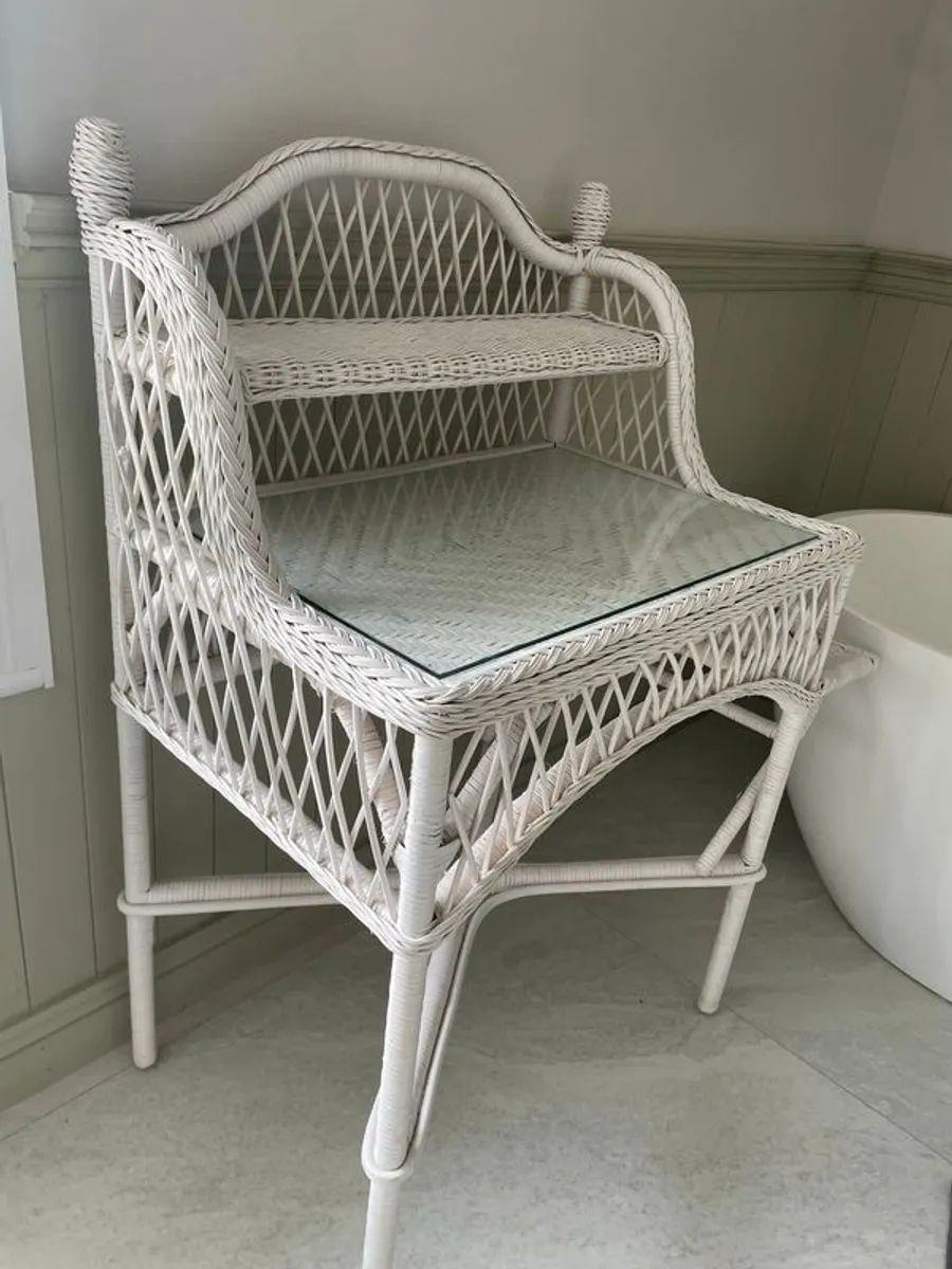 Rattan Server Table - Image 2