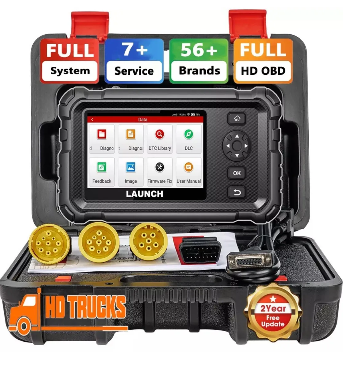 LAUNCH CRP129 HD 24v Heavy Duty Scanner - Image 1