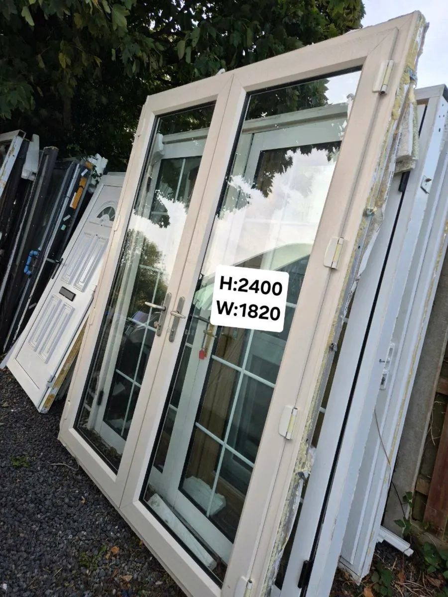PVC FRENCH DOORS