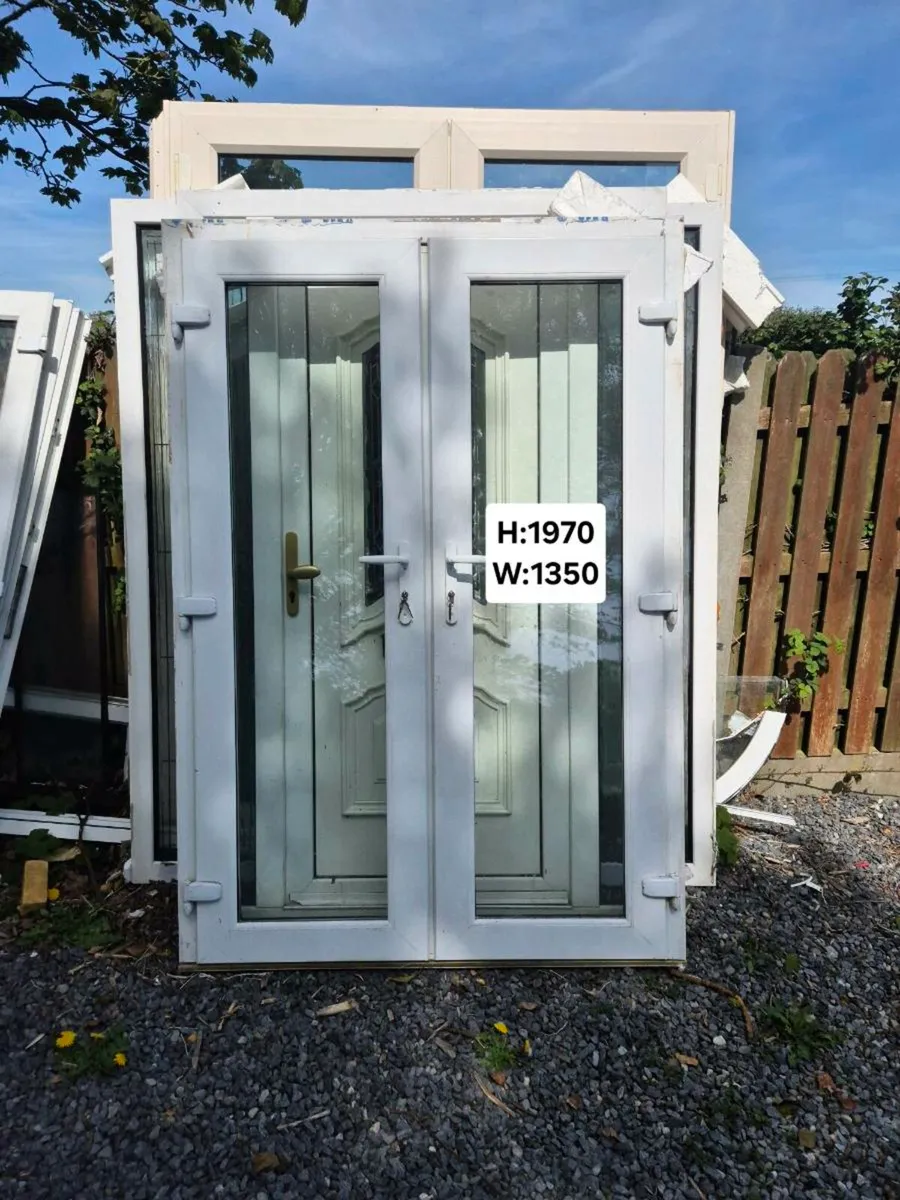 PVC FRENCH DOORS