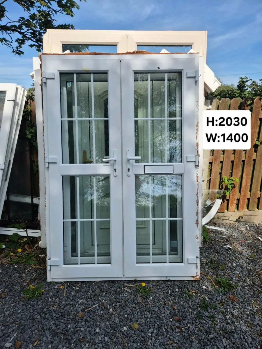 PVC FRENCH DOORS