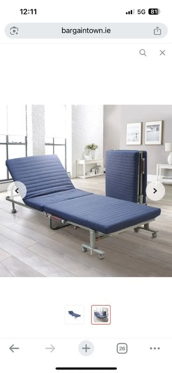 Foldaway guest bed - Image 2