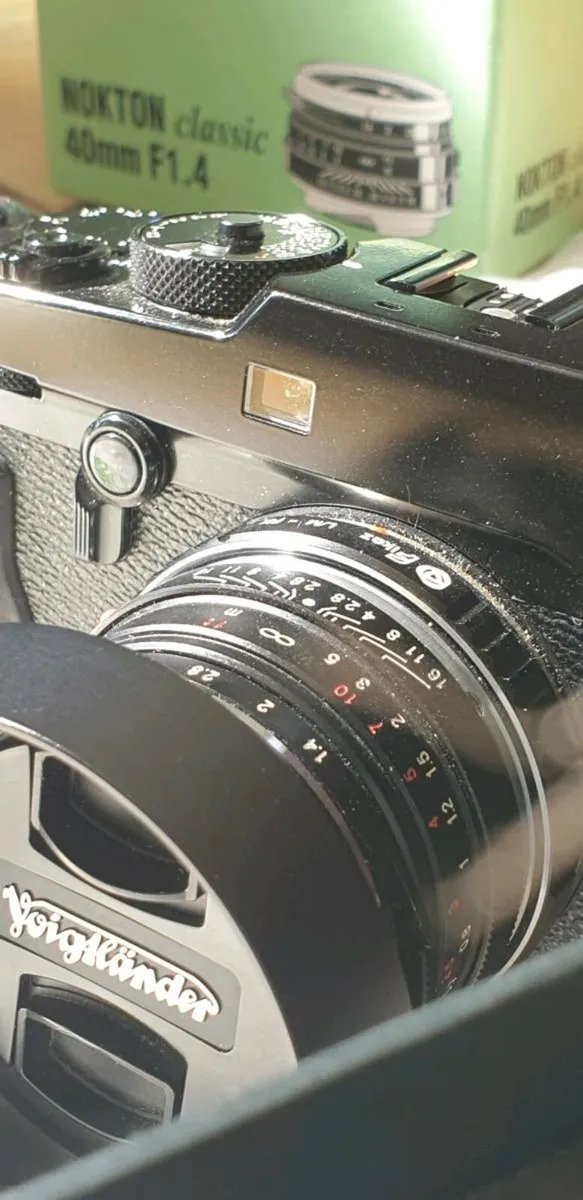Voigtlander Nokton Classic lens. 40mm. f1.4. - Image 3