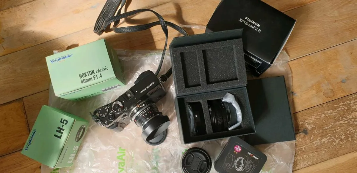 Voigtlander Nokton Classic lens. 40mm. f1.4. - Image 4