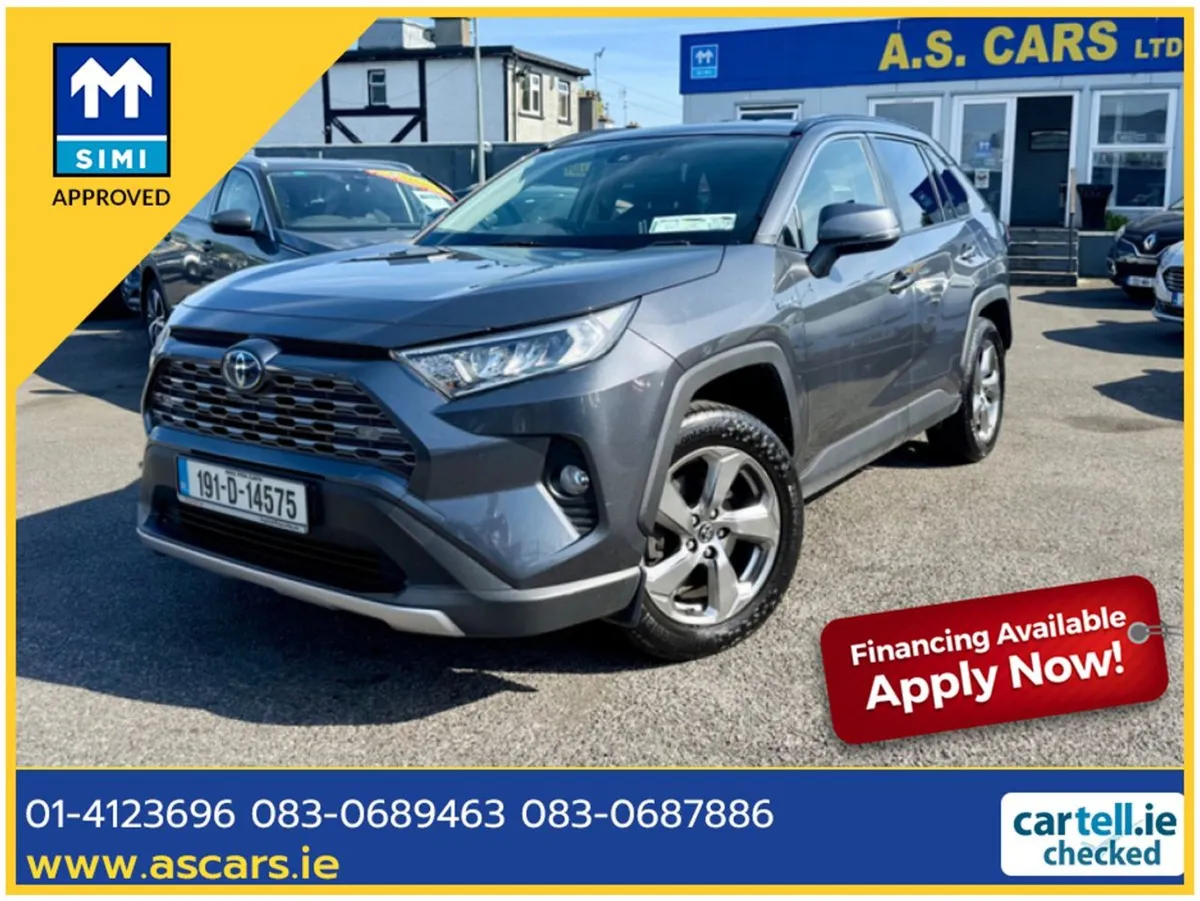 Toyota Rav4 Rav4 Hybrid SOL Automatic Irish SUV F - Image 1