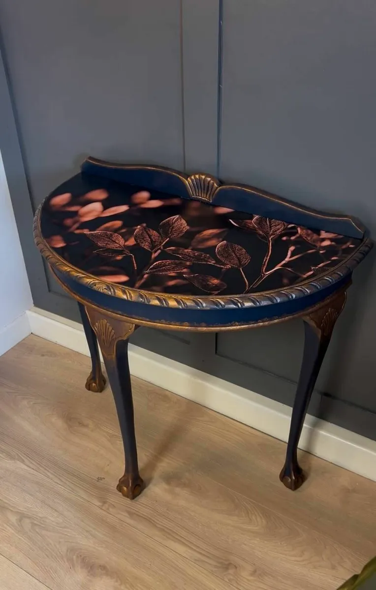 SALE! Golden Elegance Console Table 90x40x75h - Image 4