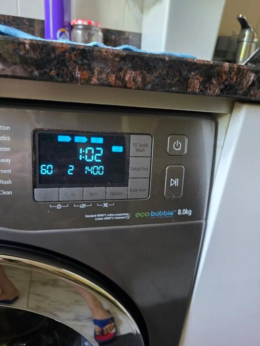 Samsung 8 kg eco bubble 1400 spin multifunctional machine - Image 2
