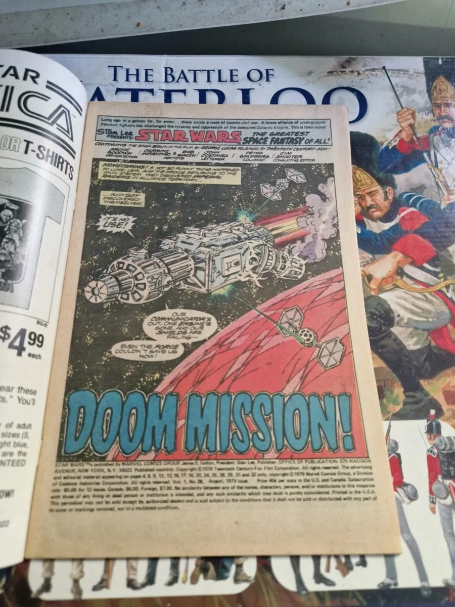 Vintage Star Wars Comic 26 August 1979 - Image 3