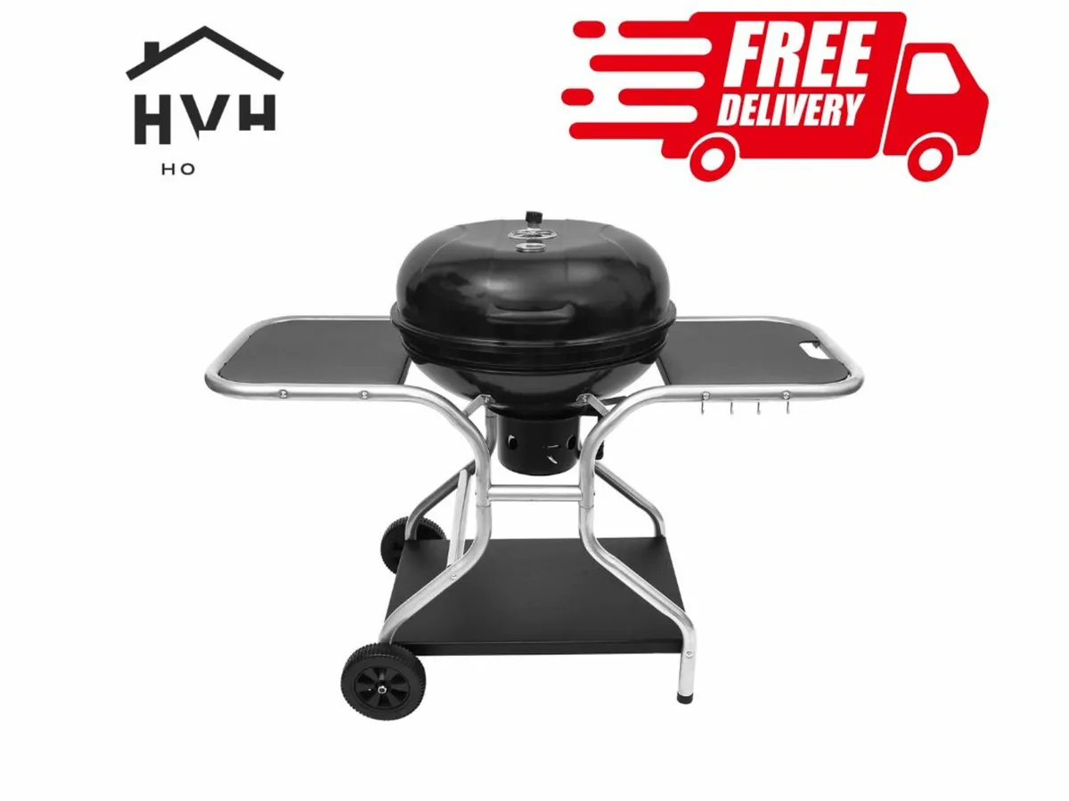 Portable Charcoal Kettle Grill Barbecue BBQ - Image 1