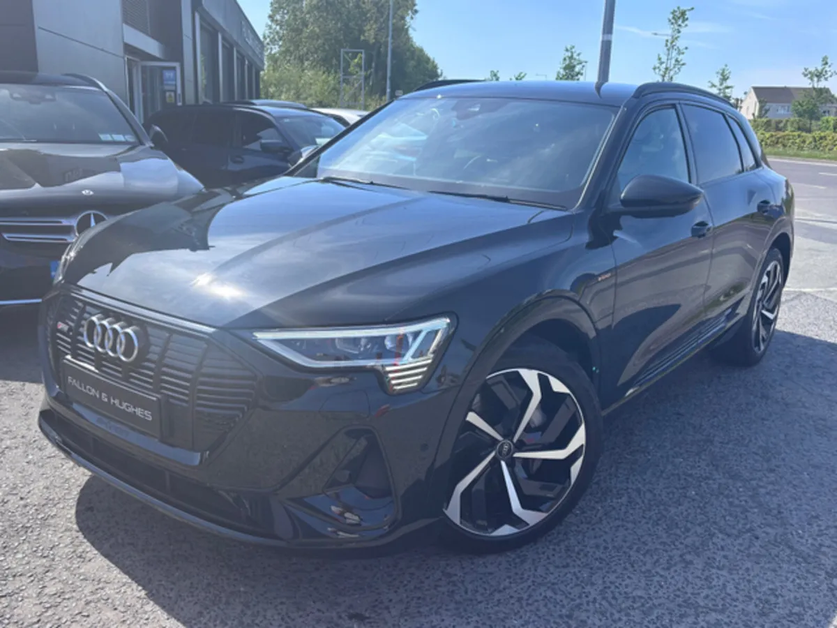 2022 AUDI E-TRON BLACK EDITION 50 71 KwH BATTERY - Image 1