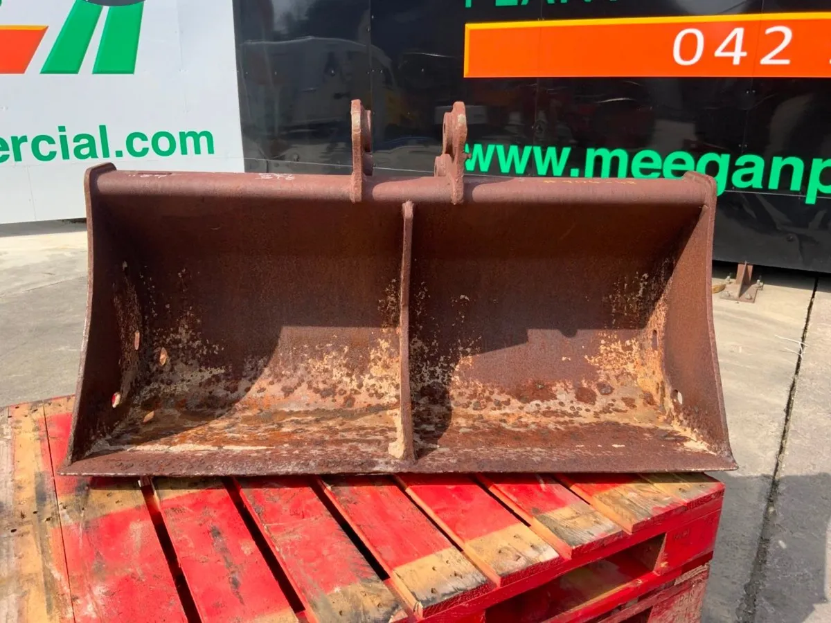 48" GEITH GRADING BUCKET...11/2" PINS.........904 - Image 2