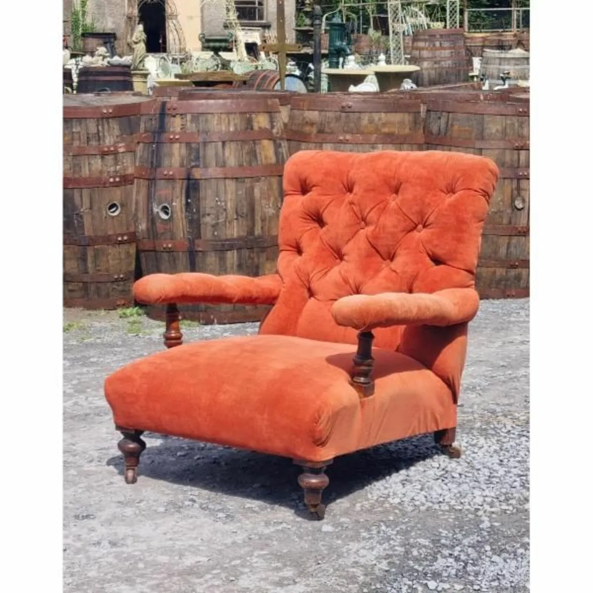 Antique Open Armchair KAS572 - Image 1