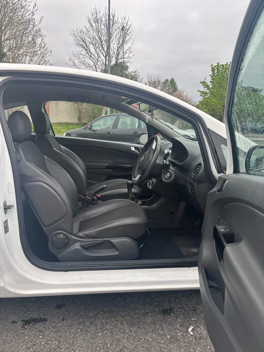 White Vauxhall Corsa Hatchback 1.0 Diesel NEW NCT - Image 4