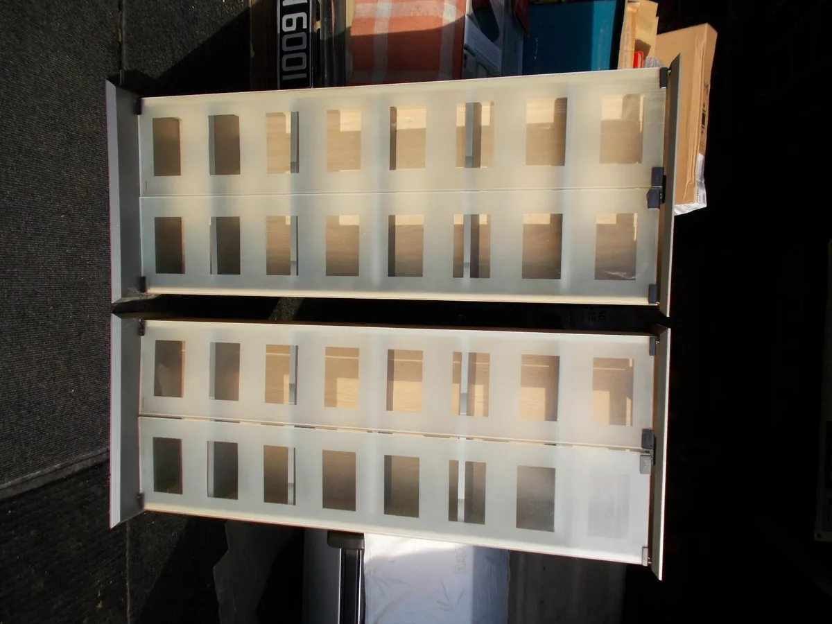 Two Music / Video Cabinets for sale - Image 2
