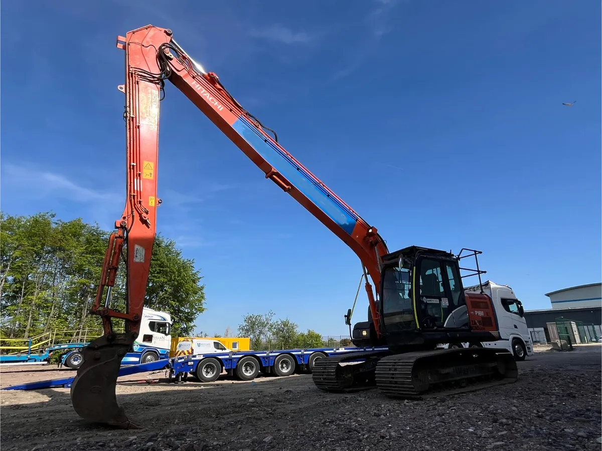 2015 Hitachi ZX130 Long Reach - MULLANS - Image 2