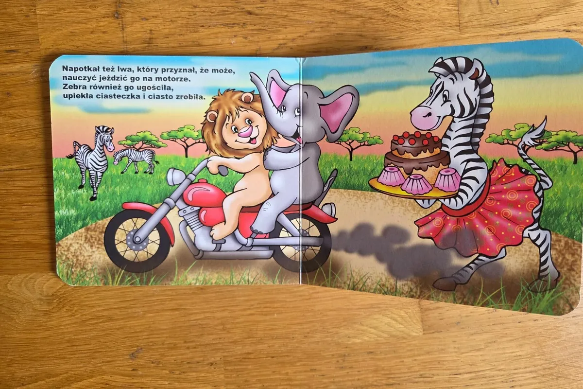 Kids book in Polish - Image 2