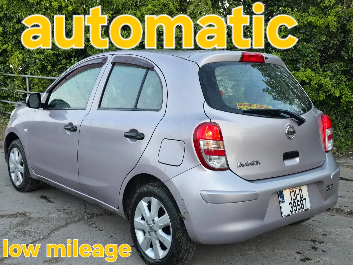 Auto Nissan March 2013 low mileage automatic - Image 1