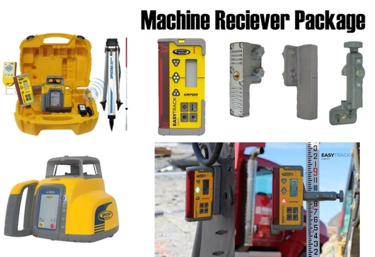 Spectra laser level - machine receiver package - Image 1