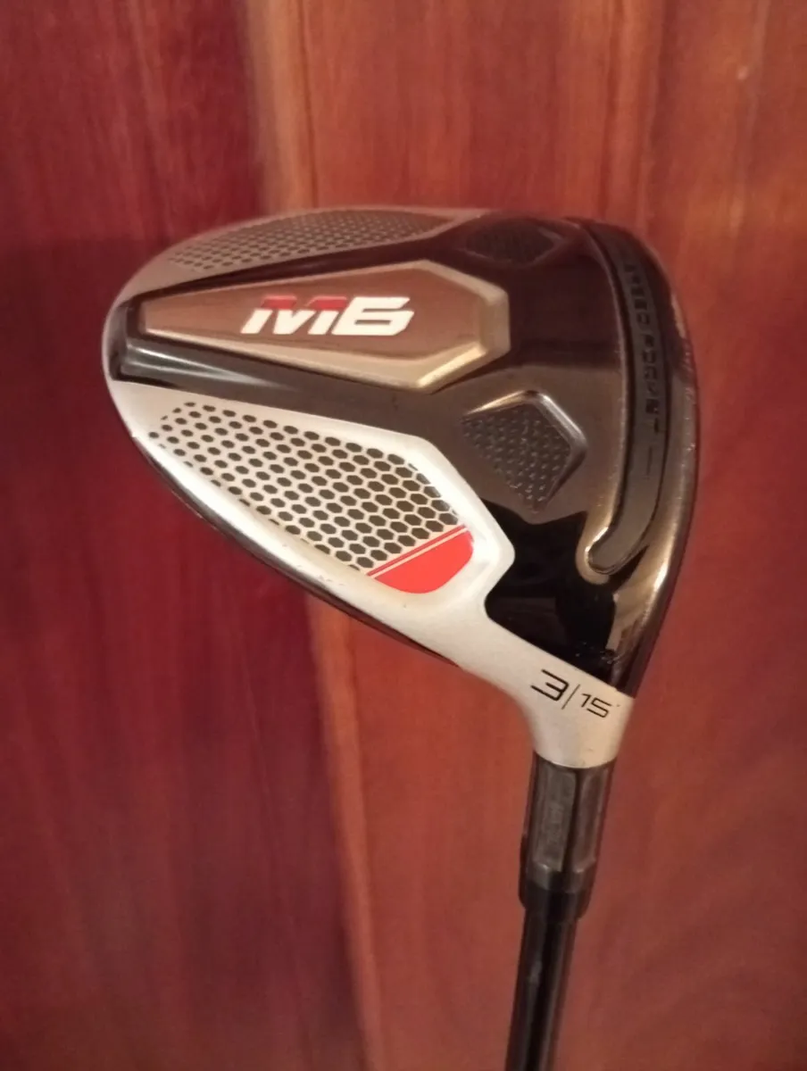 TaylorMade M6 Three Wood 15 Degree STIFF Flex - Image 1
