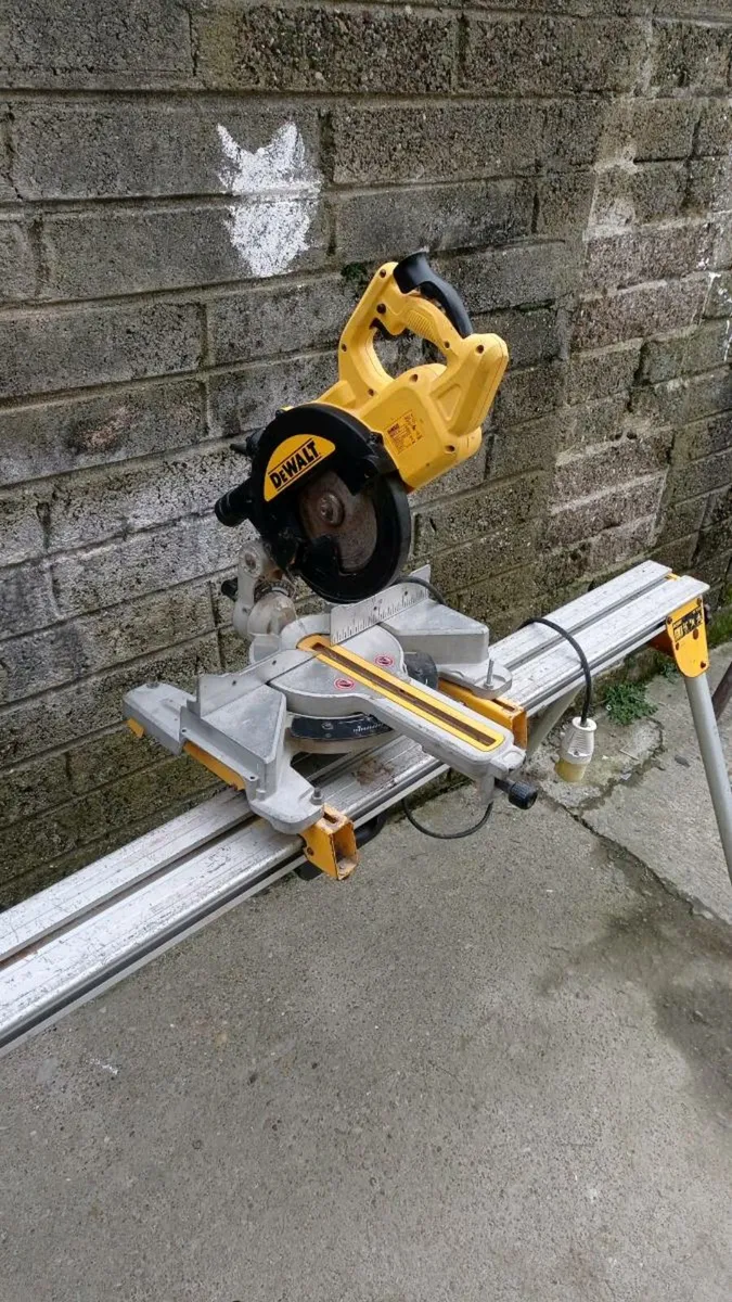 DeWalt Sliding Chopsaw - Image 1