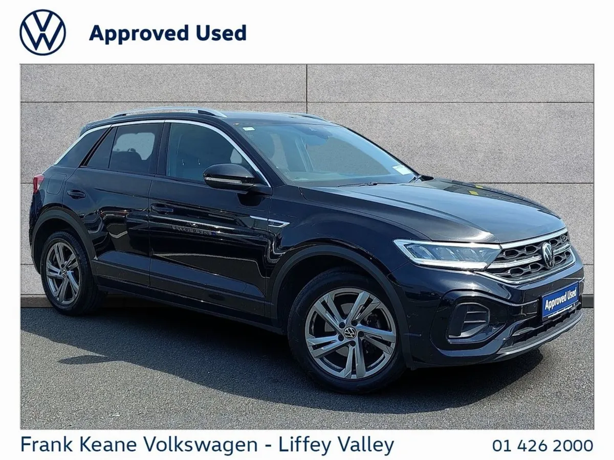 Volkswagen T-Roc R-line Auto 1.5tsi 150BHP  rear - Image 1