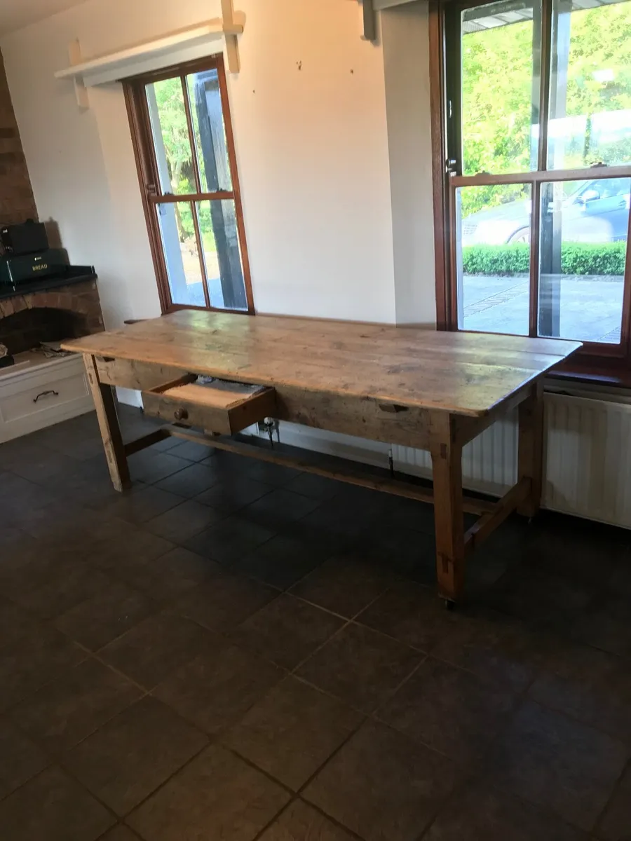 Large Pine Table ( Sale Agreed) - Image 1
