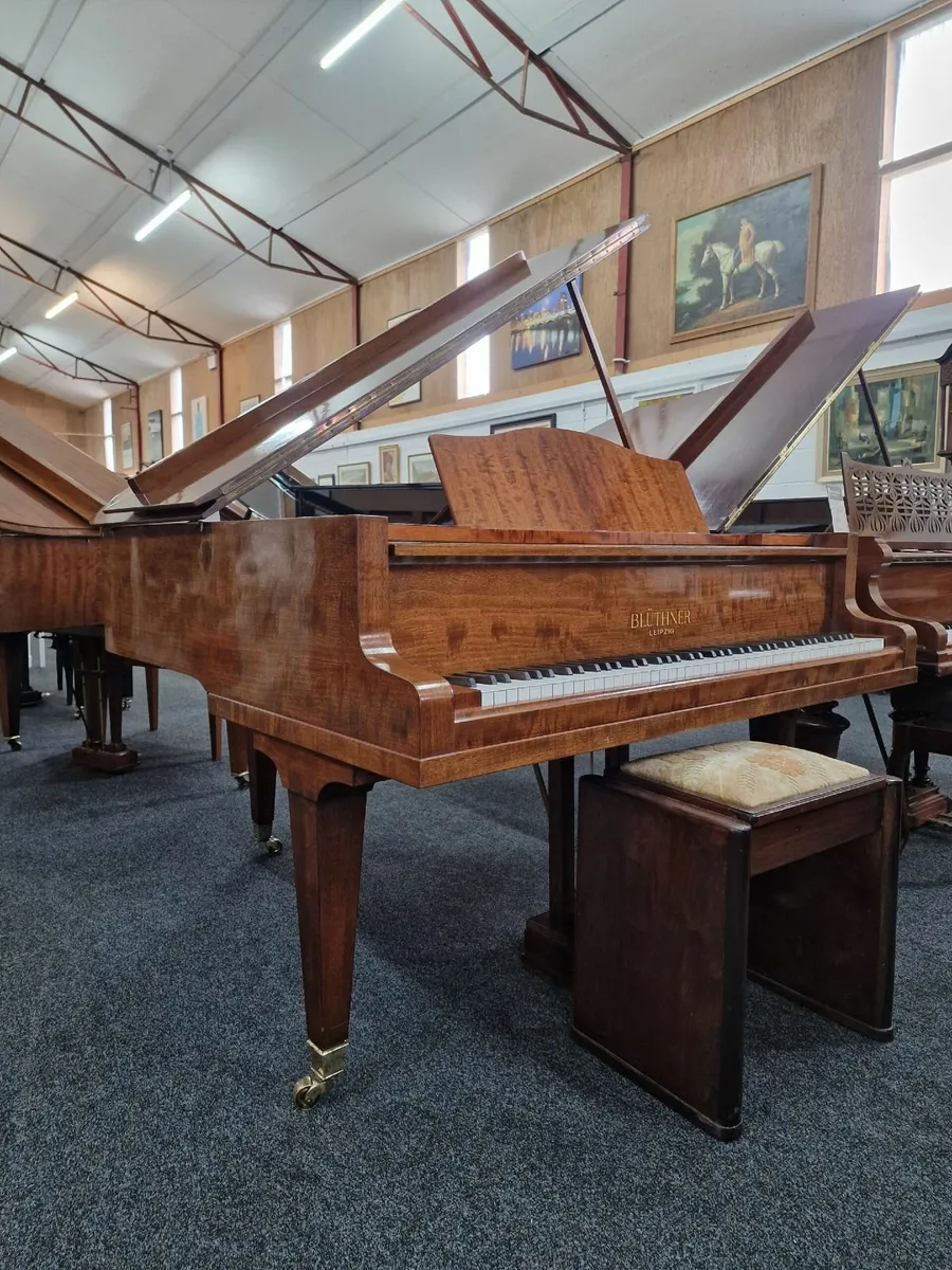Restored Blüthner Style IV Grand Piano | Mahogany