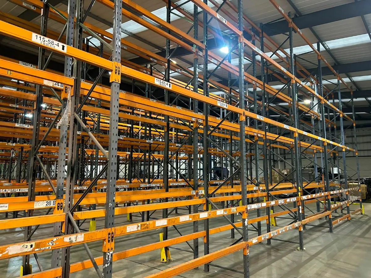 Used Warehouse Pallet Racking - Image 1