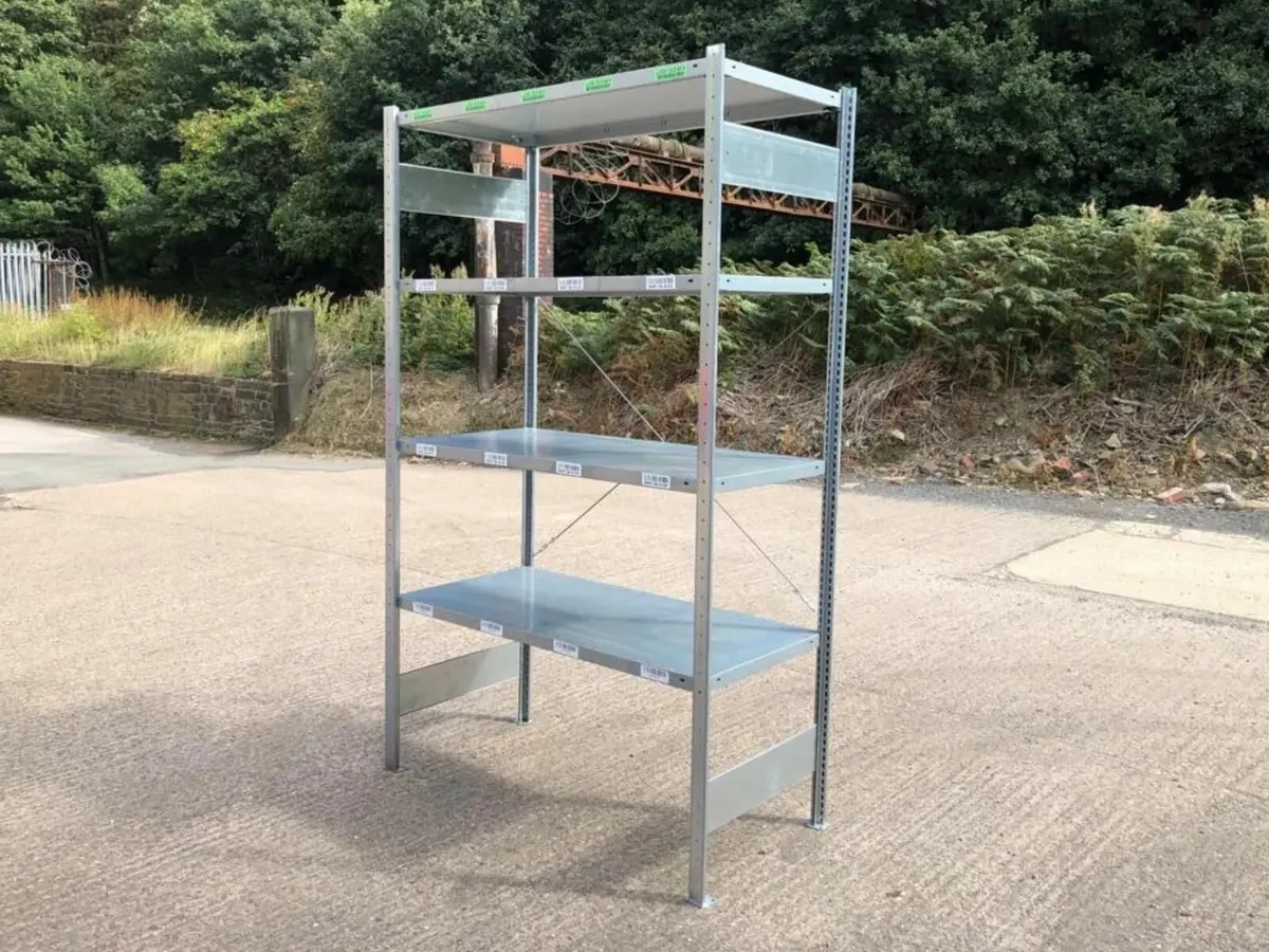 Used Garage Shelving - Image 1