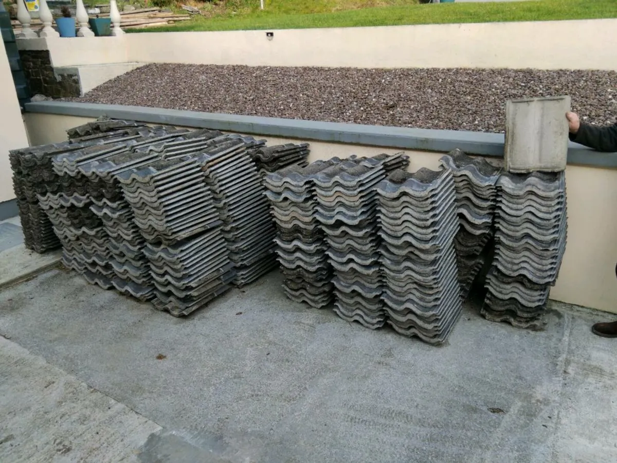 Marley black roof tiles - Image 1