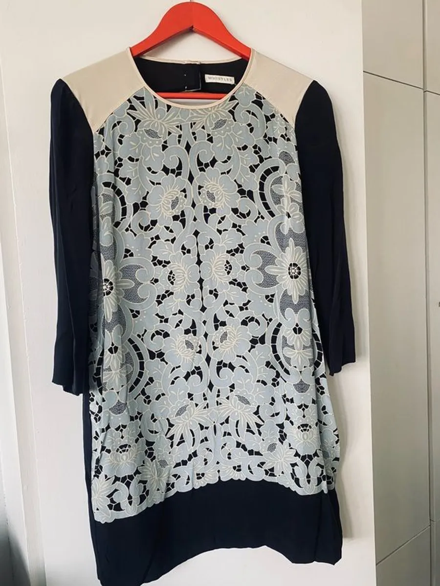 Whistles Short Silk Dress - Image 1