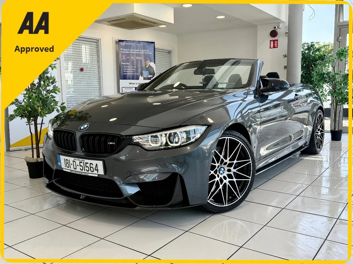 2018 BMW M4 AUTO CABRIOLET (HARD TOP) 414BHP FSH - Image 1