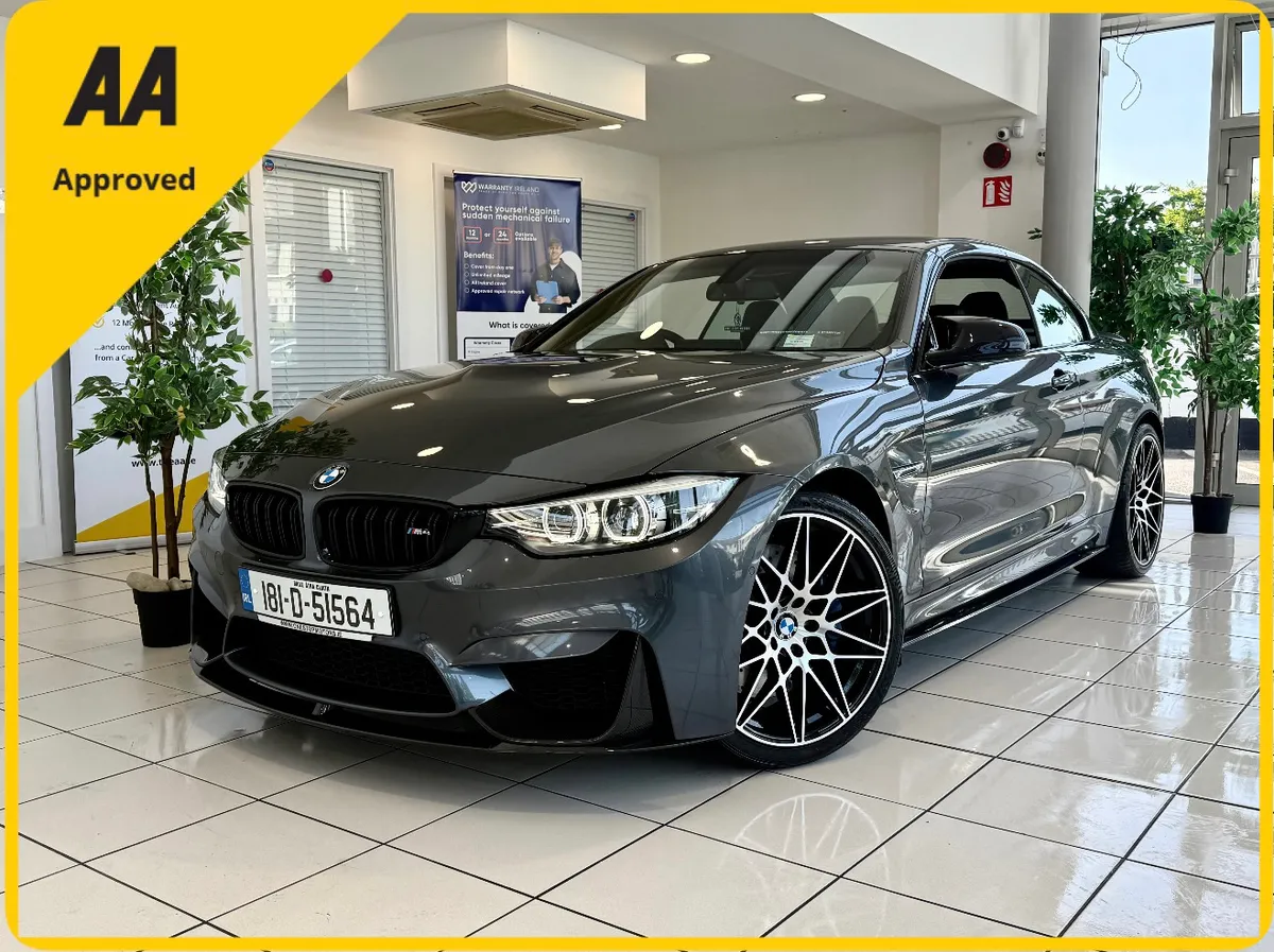2018 BMW M4 AUTO CABRIOLET (HARD TOP) 414BHP FSH - Image 2